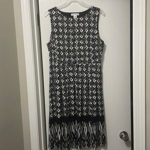 Liz Claiborne silky polyester dress